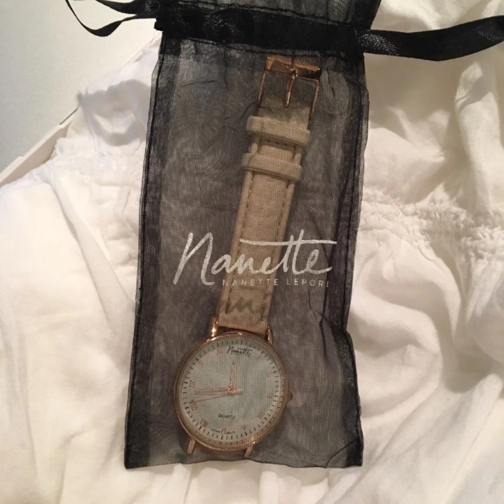 Nanette Rose Gold Watch 20$